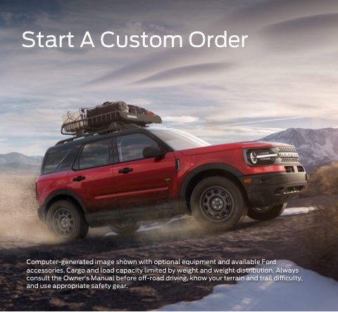 Start a custom order | Bill Penney Ford in Jasper AL